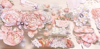 Pink Berry Floral PET Tape
