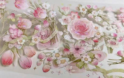 Pastel Tulips PET Tape