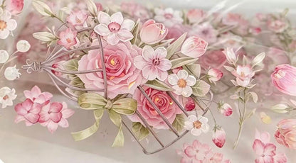 Pastel Tulips PET Tape