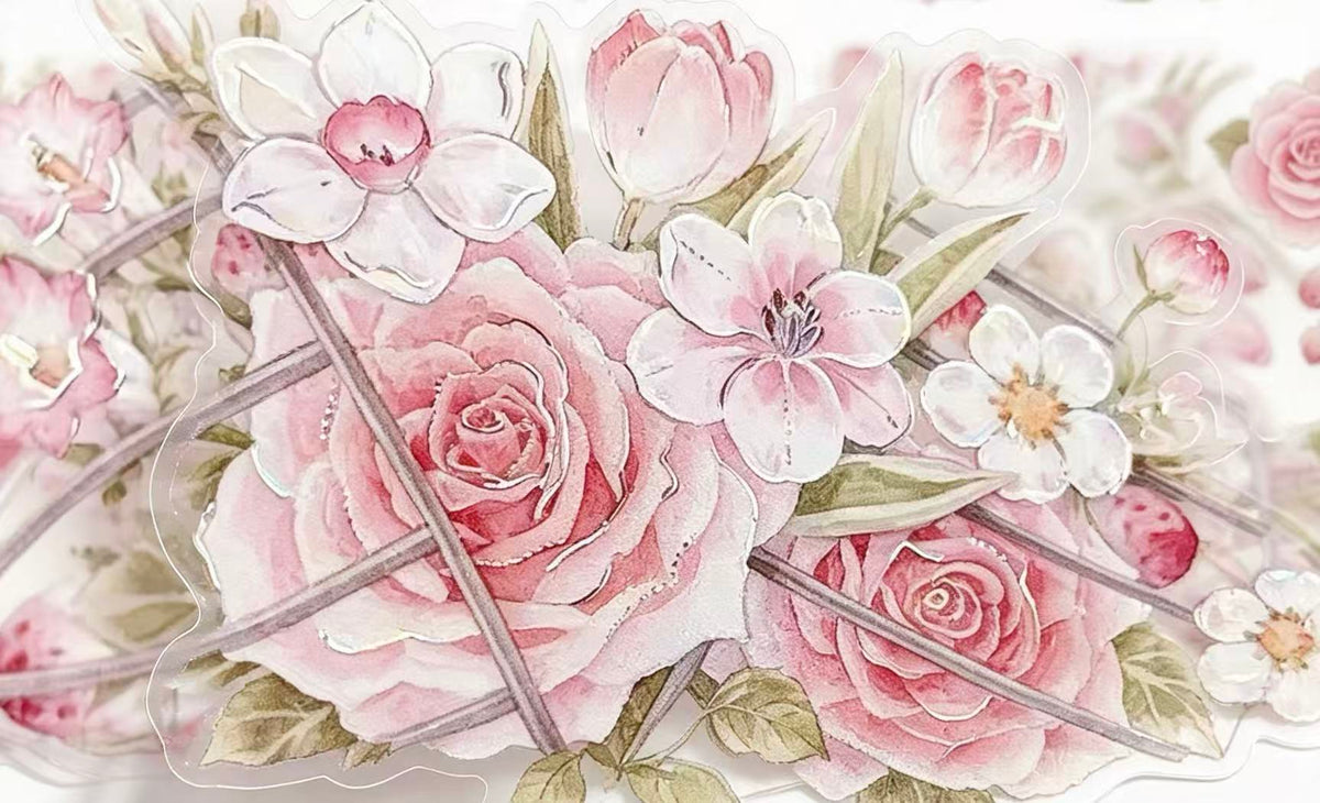 Pastel Tulips PET Tape