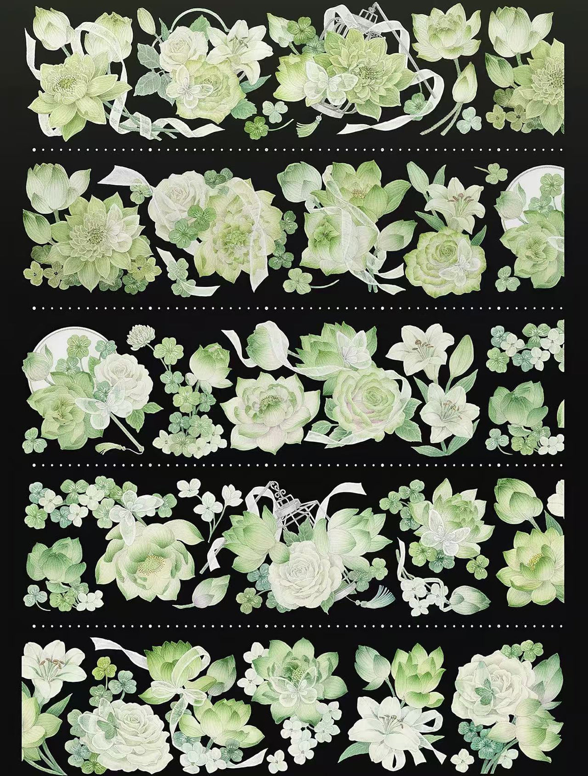 Green Lotus PET Tape