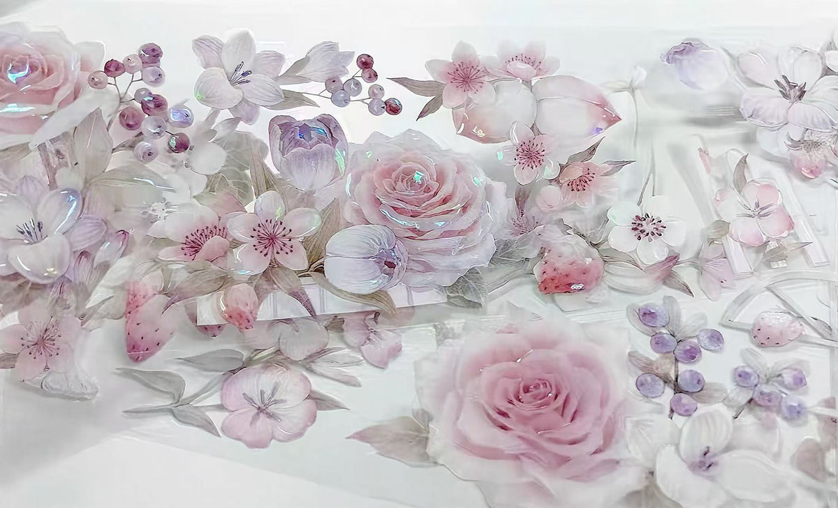 Pink Garden Fence PET Tape
