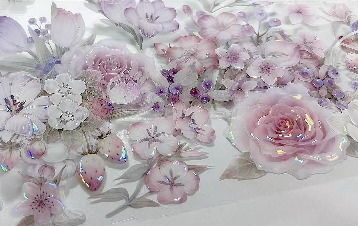 Pink Garden Fence PET Tape