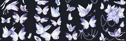 Sparkle Purple Butterfly Die-Cut Tape