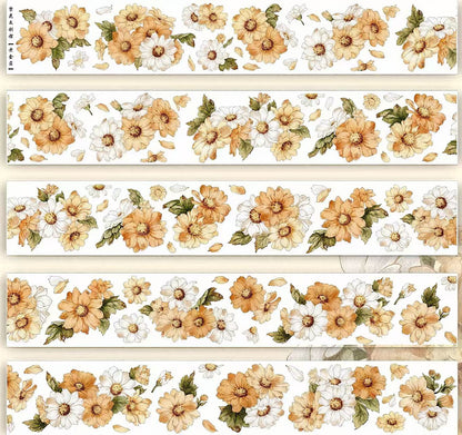Golden Daisy Die-Cut PET Tape