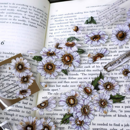 Purple Daisy Die-Cut Tape