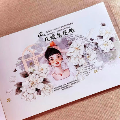 Fashion Girl Die-Cut Washi Tape