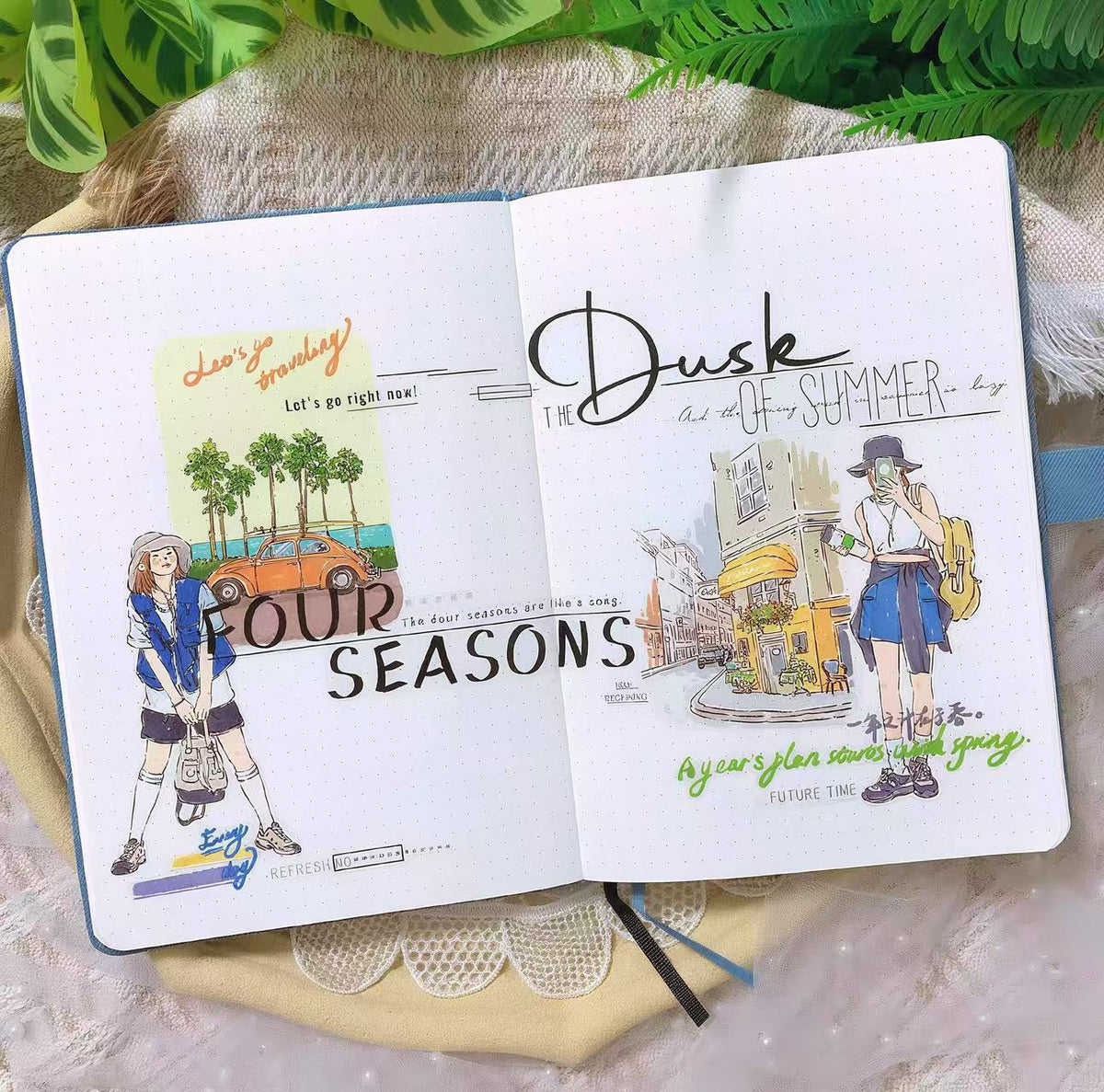Holiday Journey Scenery Die‑Cut Tape