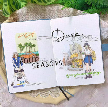 Holiday Journey Scenery Die‑Cut Tape