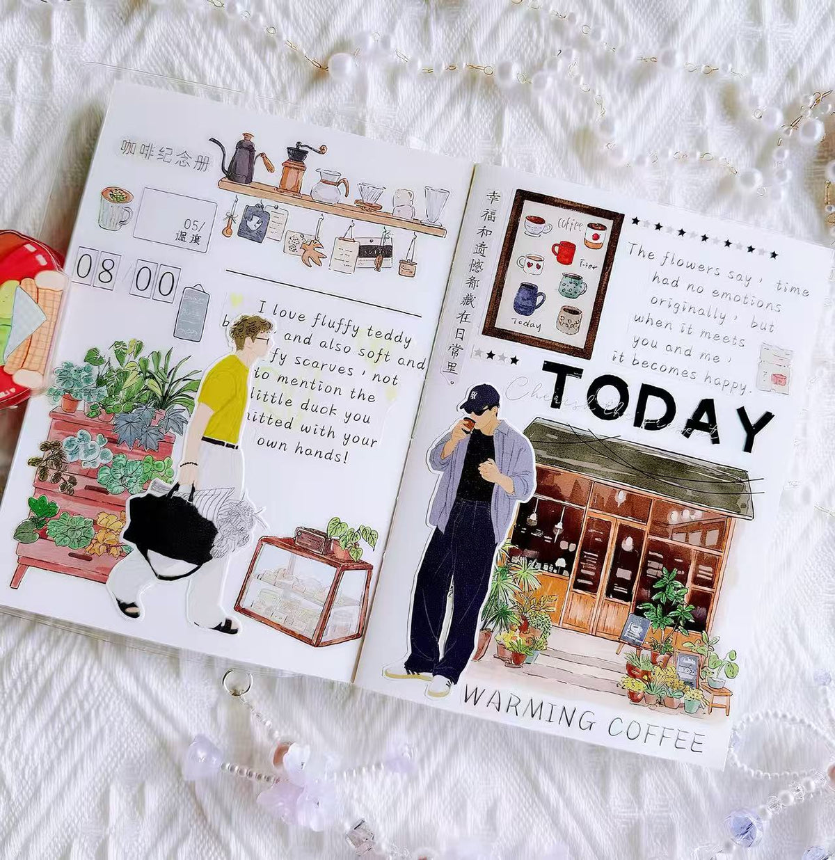 Modern Guy Daily Life Die‑Cut Tape