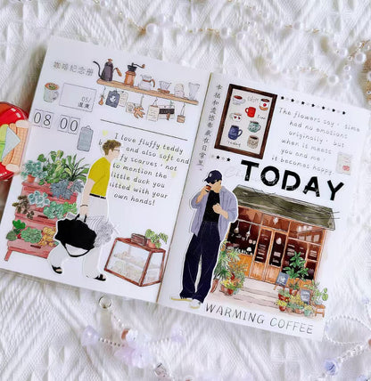 Modern Guy Daily Life Die‑Cut Tape