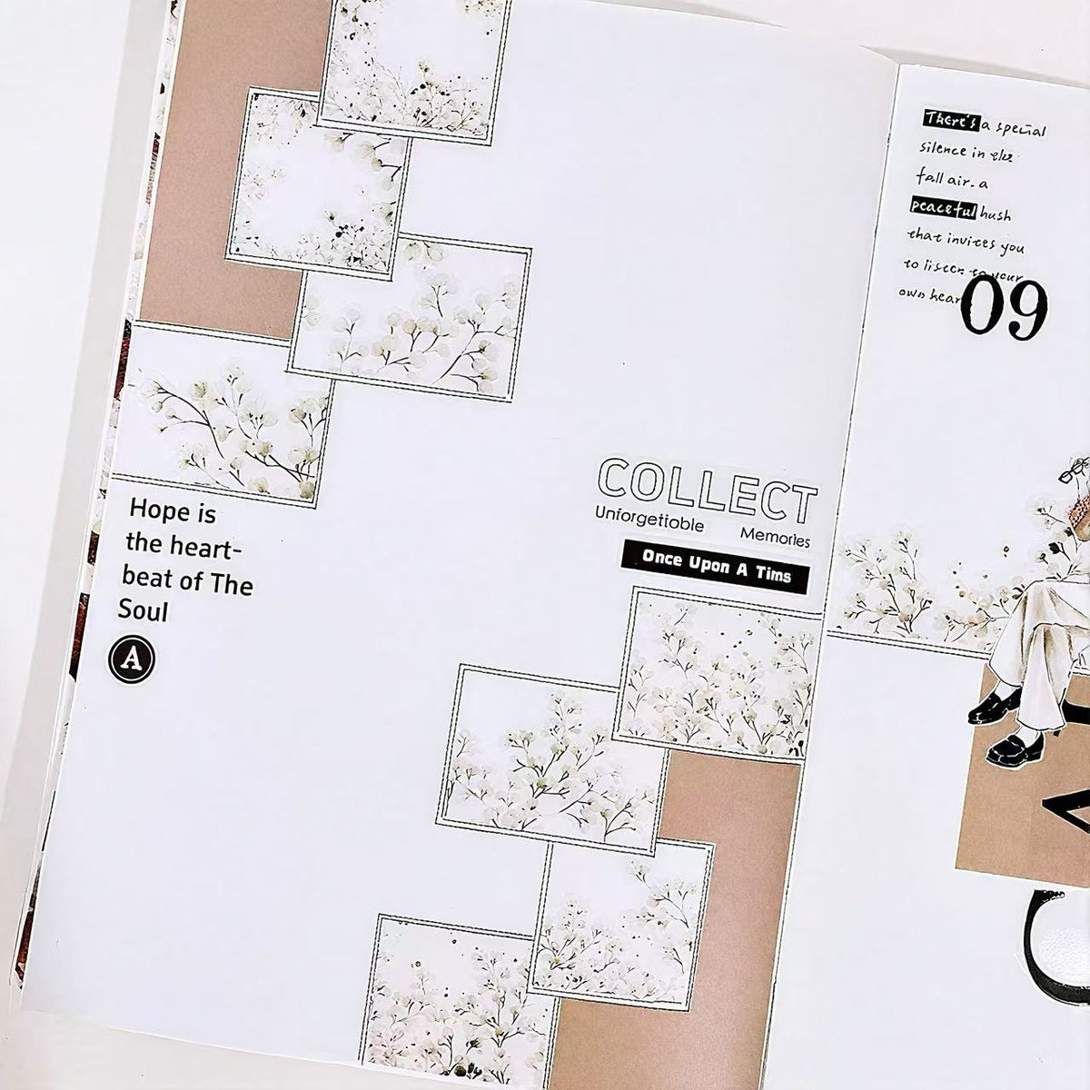 Fall Branch Floral Die‑Cut PET Tape