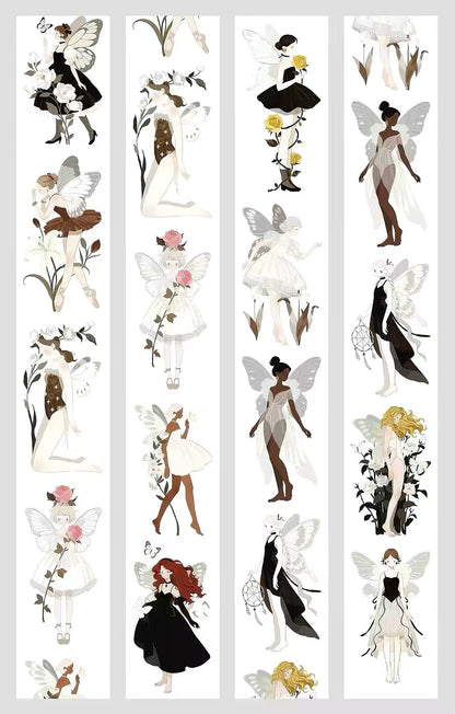 Winged Fairy Character Die‑Cut Tape