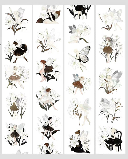 Winged Fairy Character Die‑Cut Tape