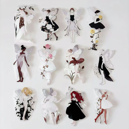 Winged Fairy Character Die‑Cut Tape