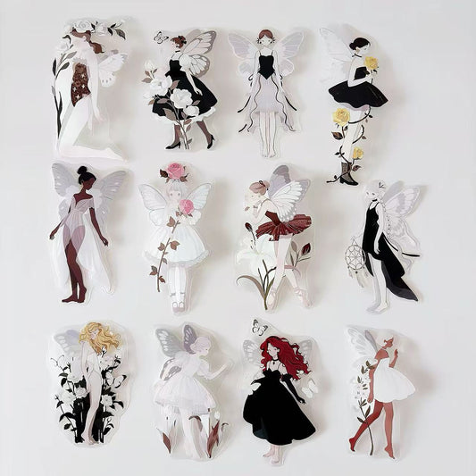 Winged Fairy Character Die‑Cut Tape