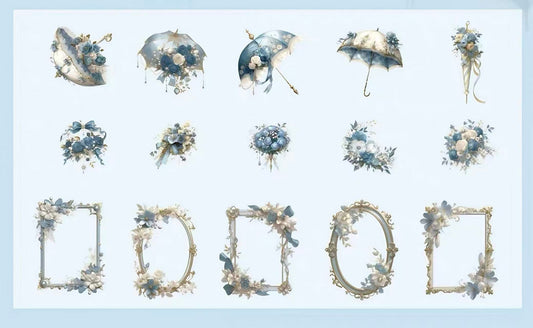 Vintage Journal Decor Stickers