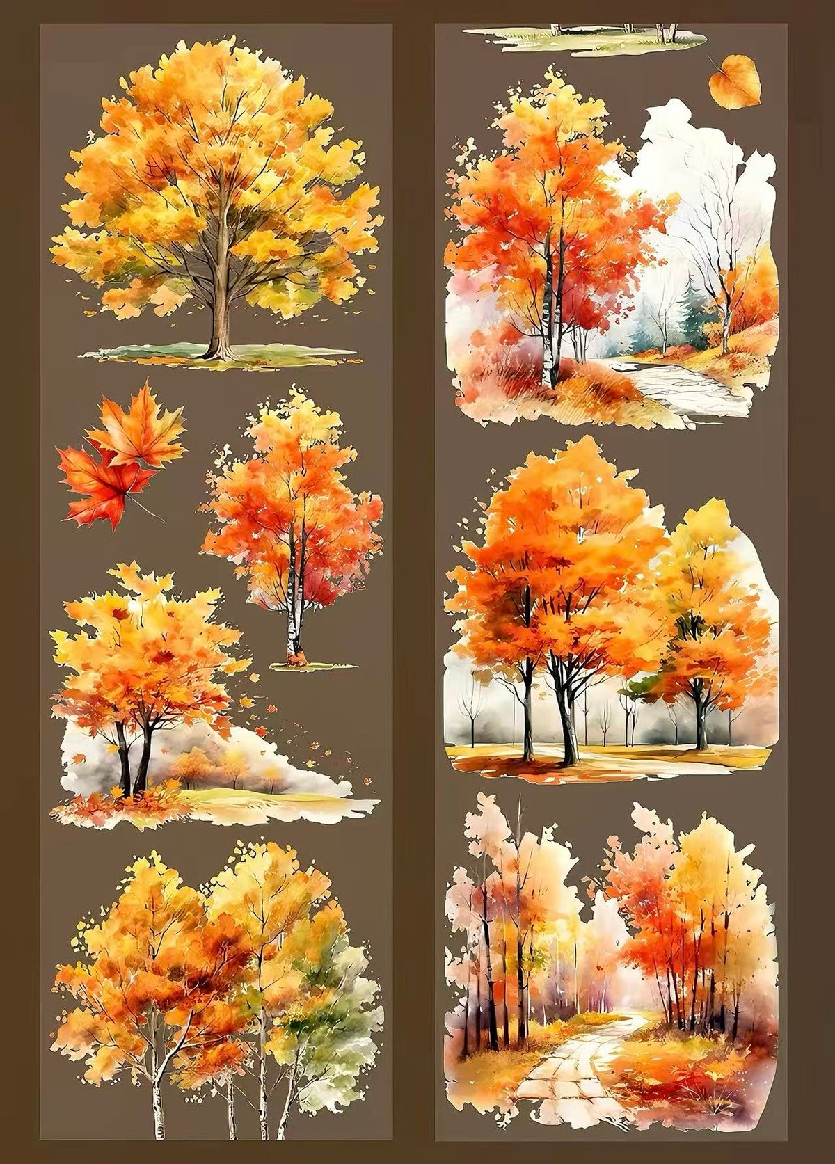 Seasonal Forest PET Tape