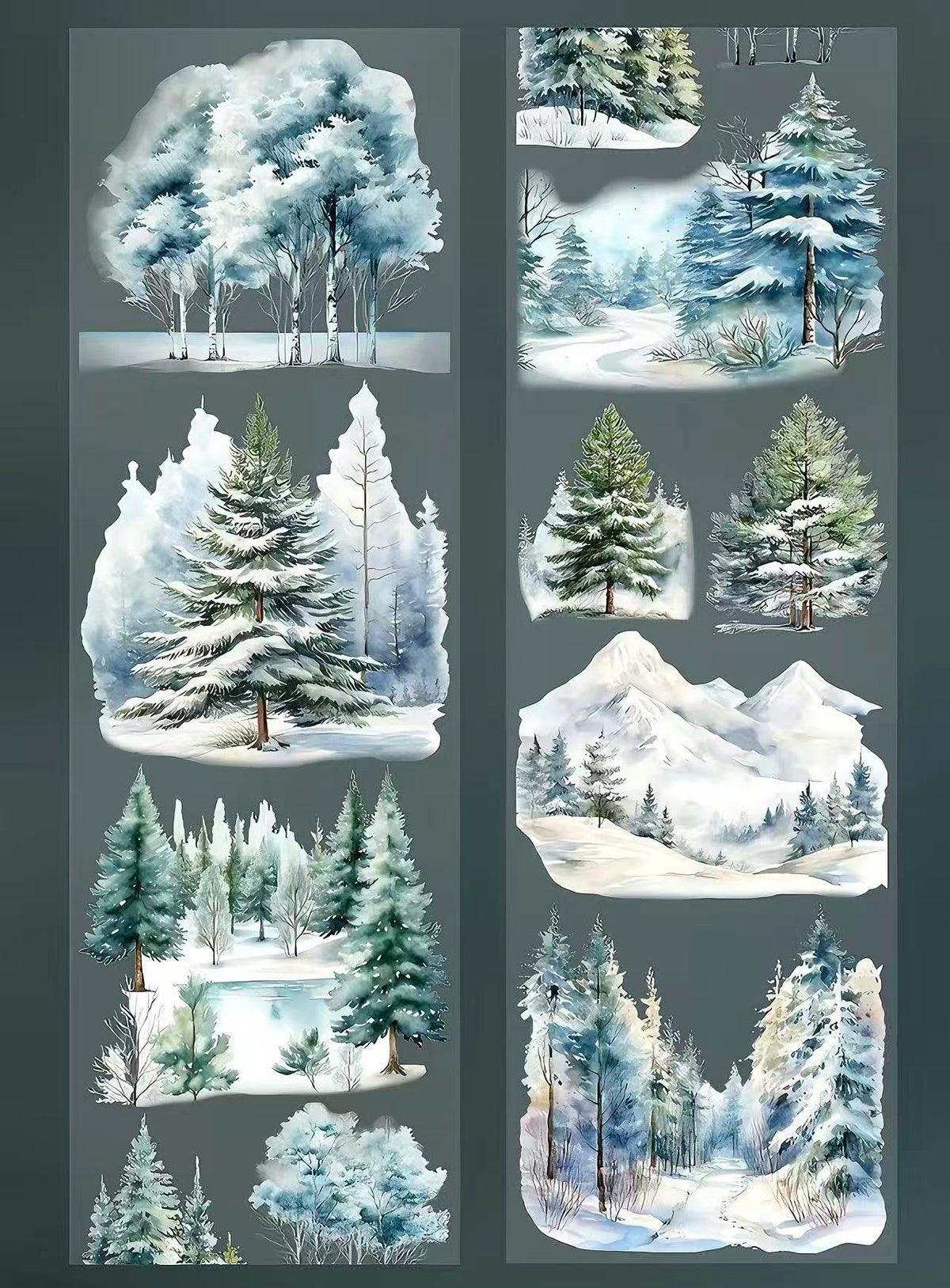 Seasonal Forest PET Tape