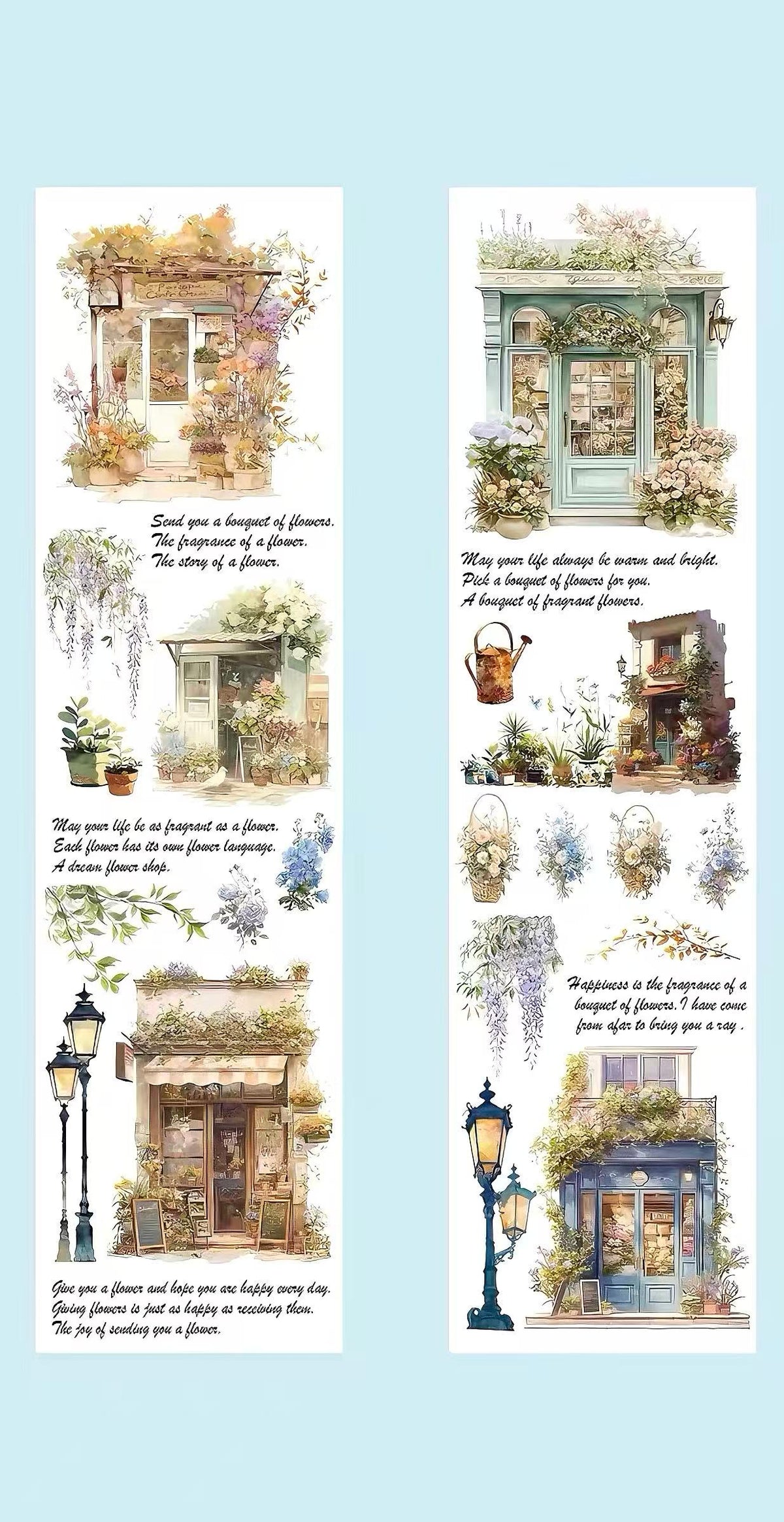 Vintage Town Shop Washi Tape