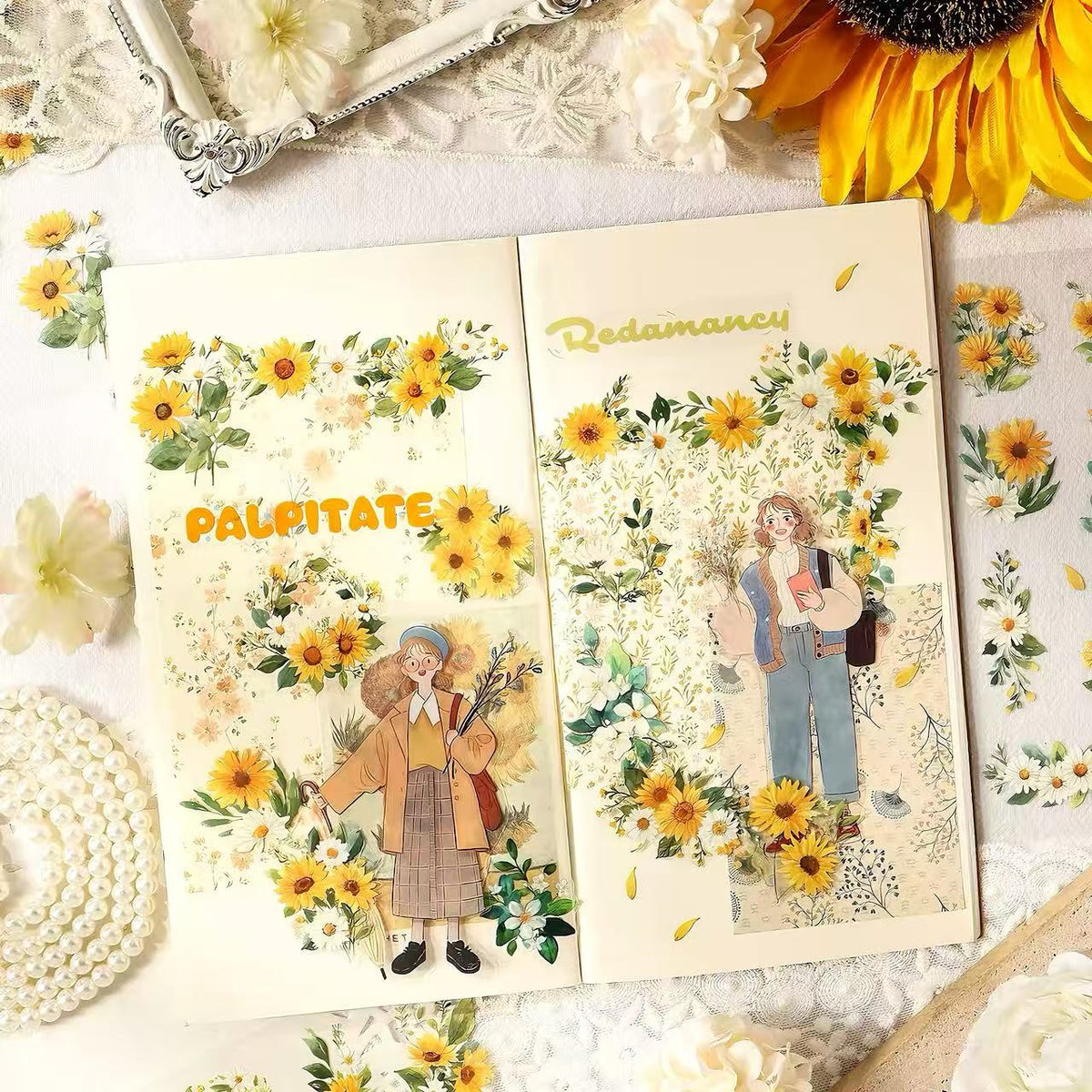 Blossom & Greenery PET Sticker