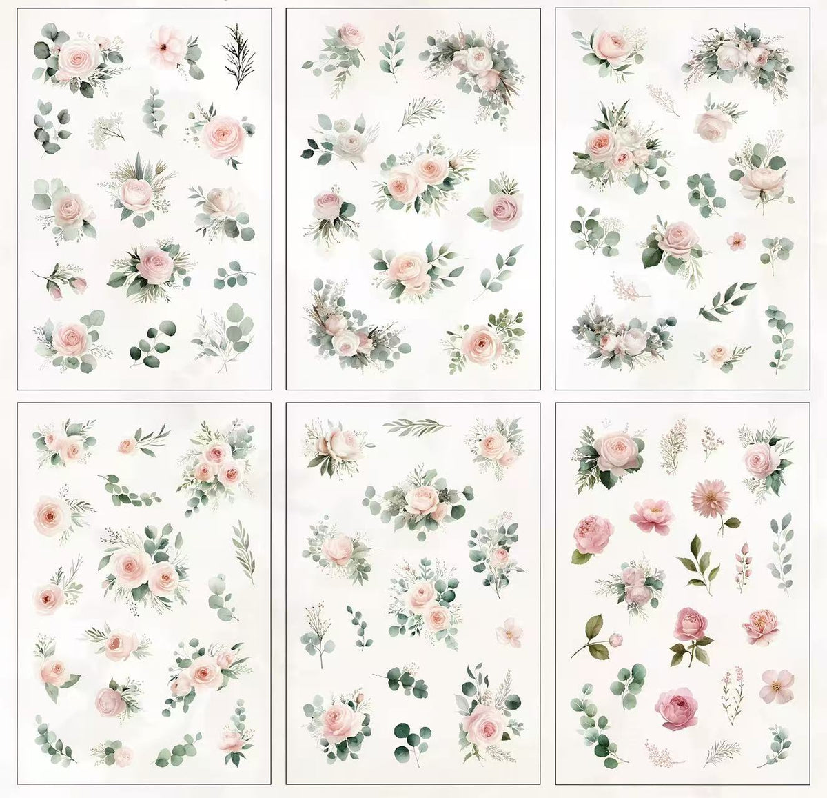 Blossom & Greenery PET Sticker