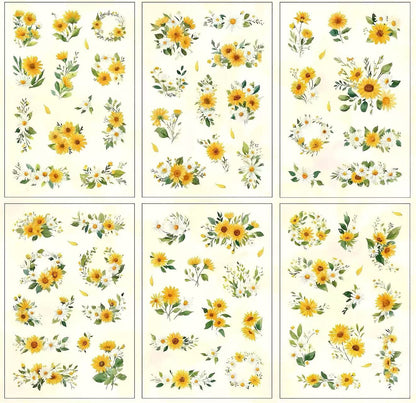 Blossom & Greenery PET Sticker