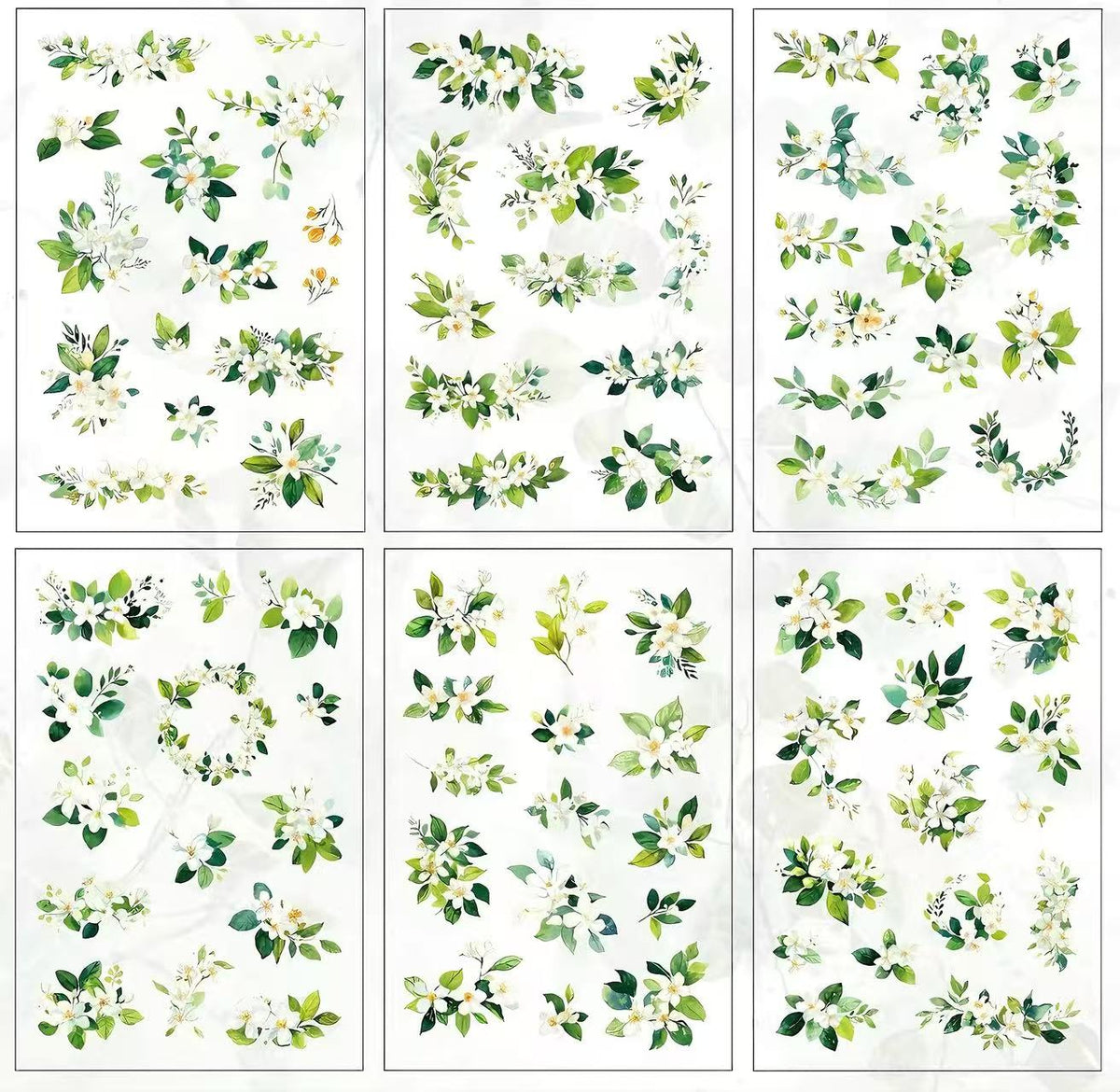 Blossom & Greenery PET Sticker