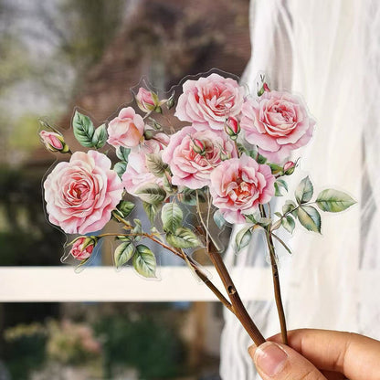 Multi-Species Flower PET Sticker
