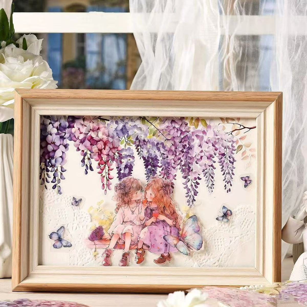 Multi-Species Flower PET Sticker