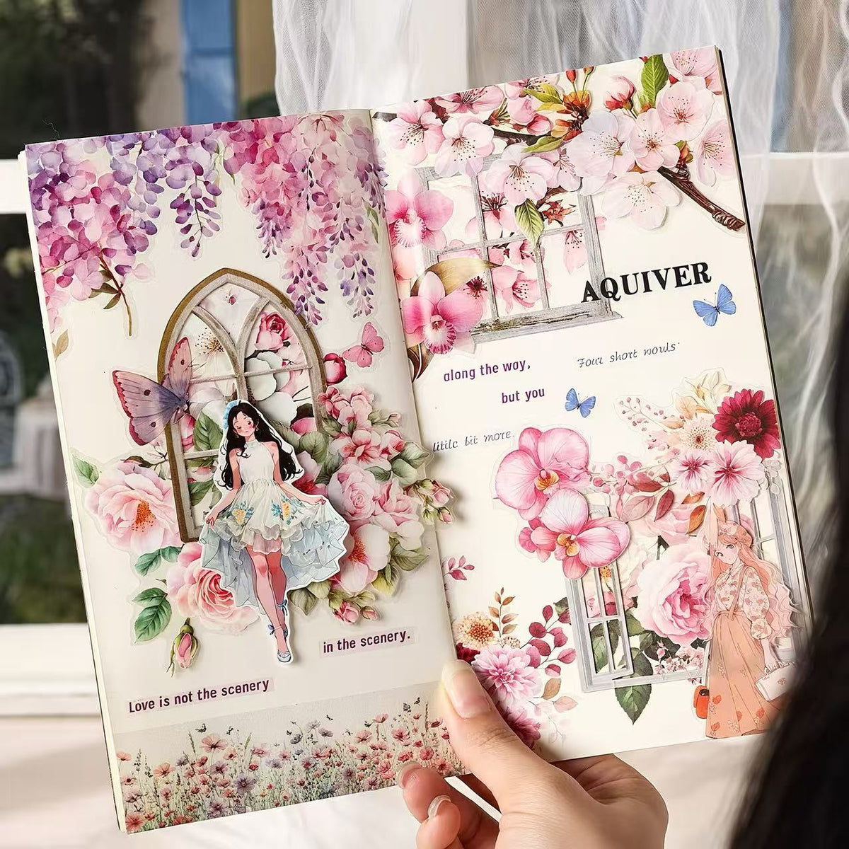 Multi-Species Flower PET Sticker