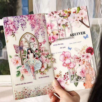 Multi-Species Flower PET Sticker