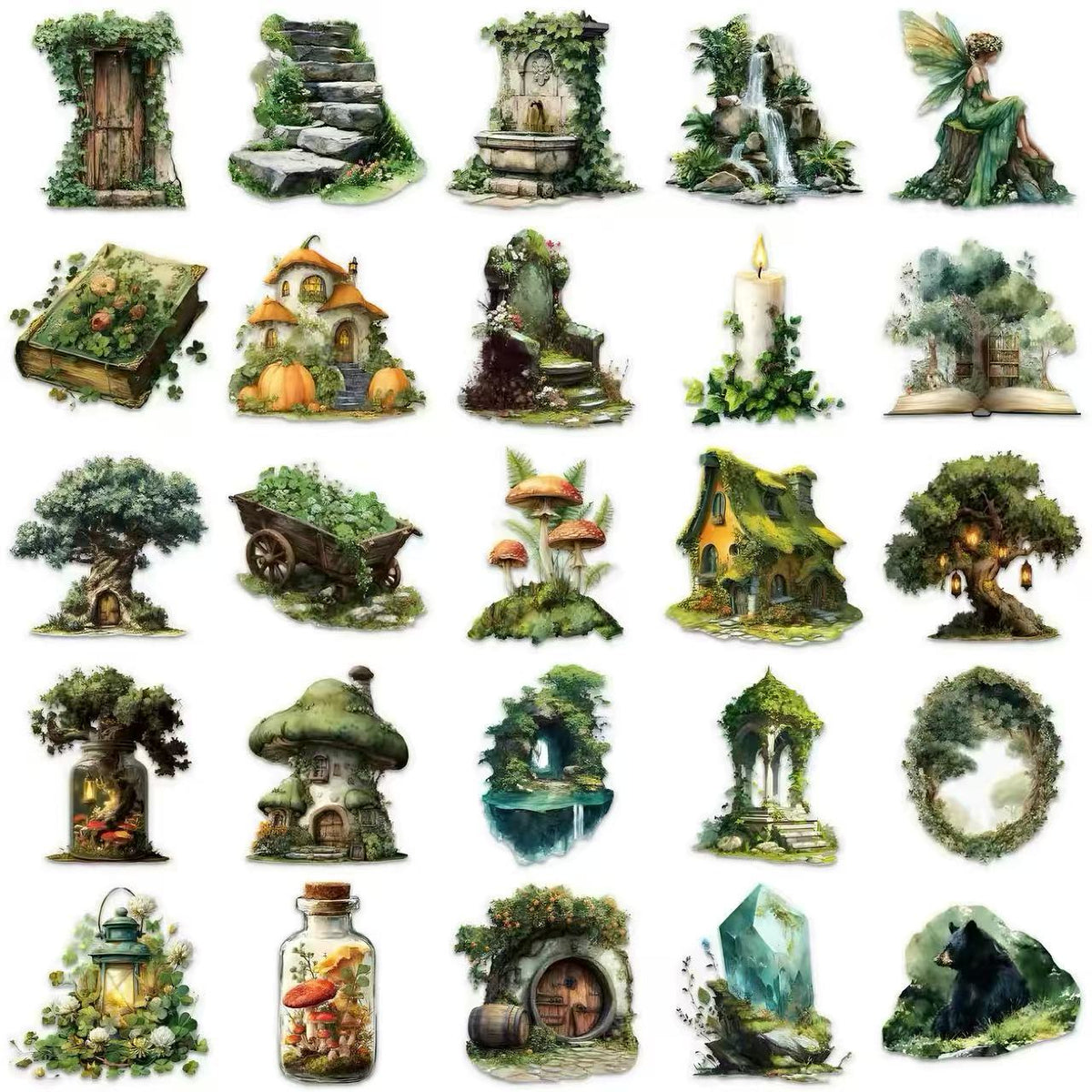 Forest Fairy Tale PET Sticker