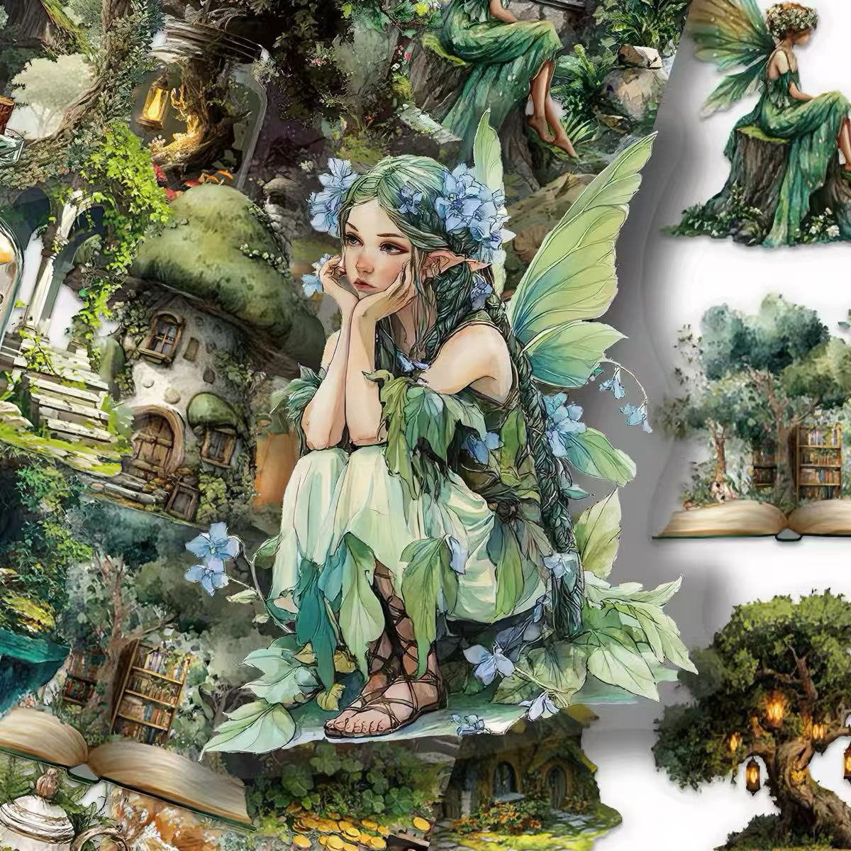 Forest Fairy Tale PET Sticker