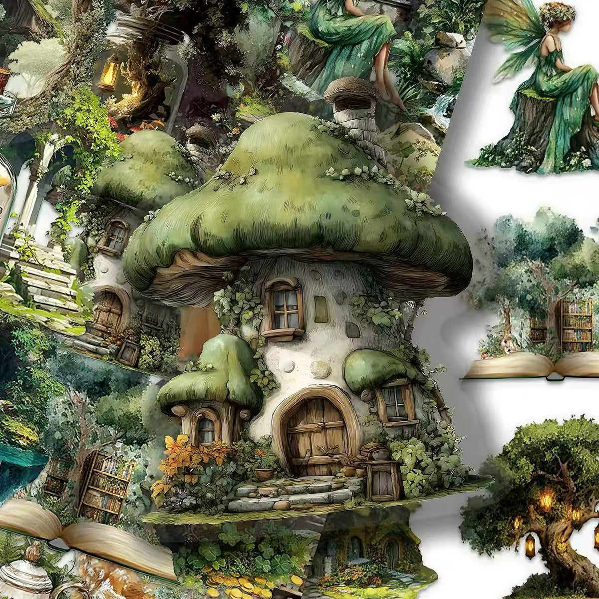 Forest Fairy Tale PET Sticker