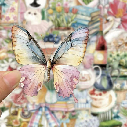 Vintage Fairy Tale PET Die-Cut Sticker