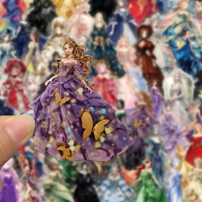 Fantasy Gown Theme PET Sticker