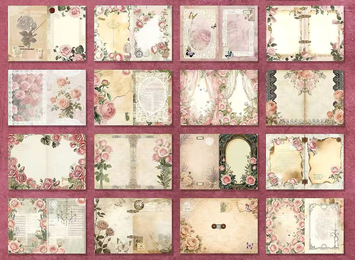 Vintage Rose Junk Journal
