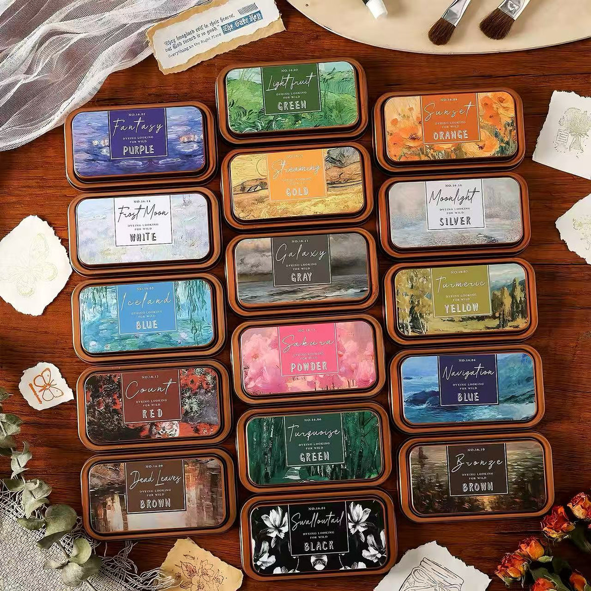 Tin Box Ink Pad