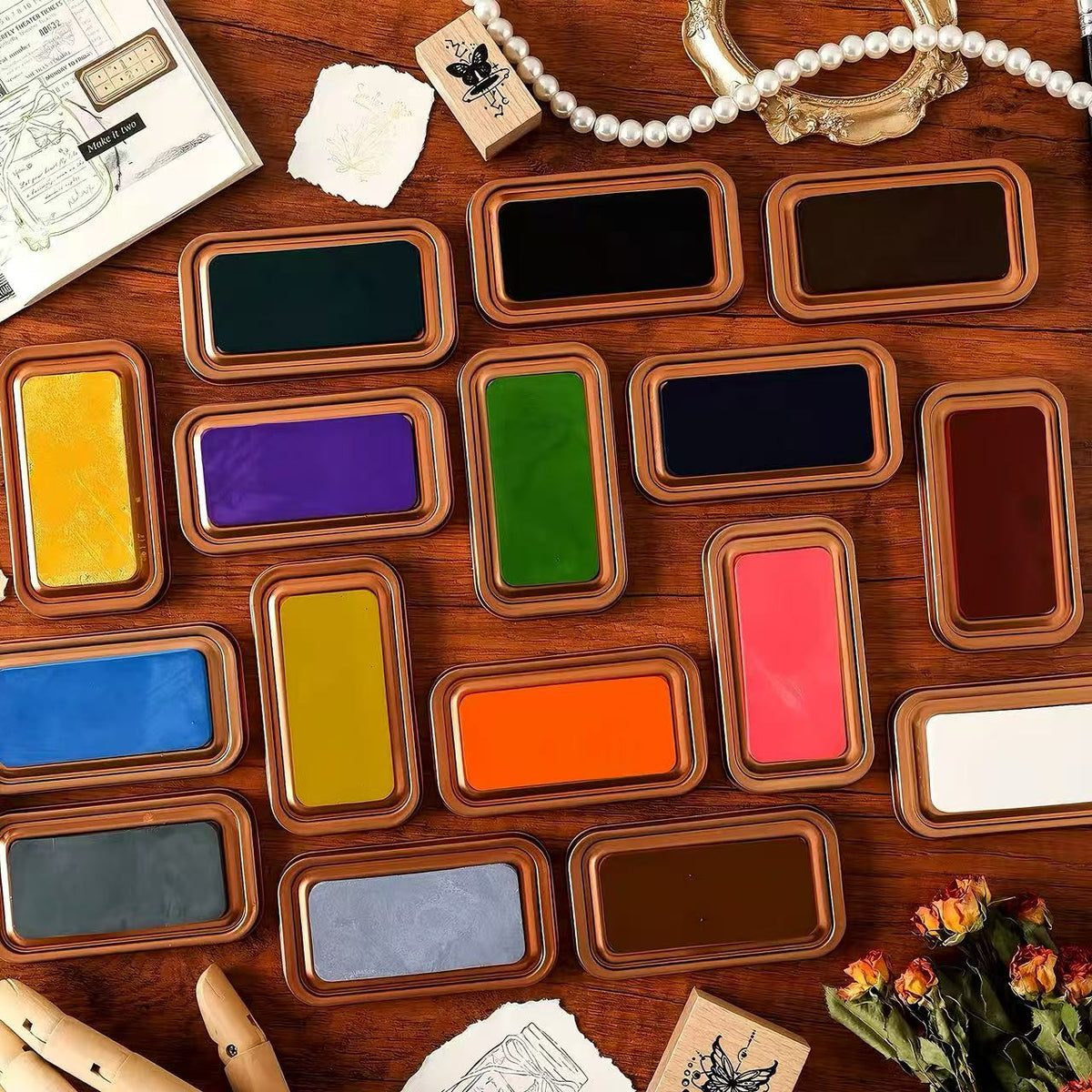 Tin Box Ink Pad