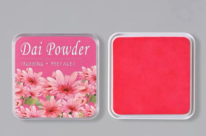 Floral Case Ink Pad