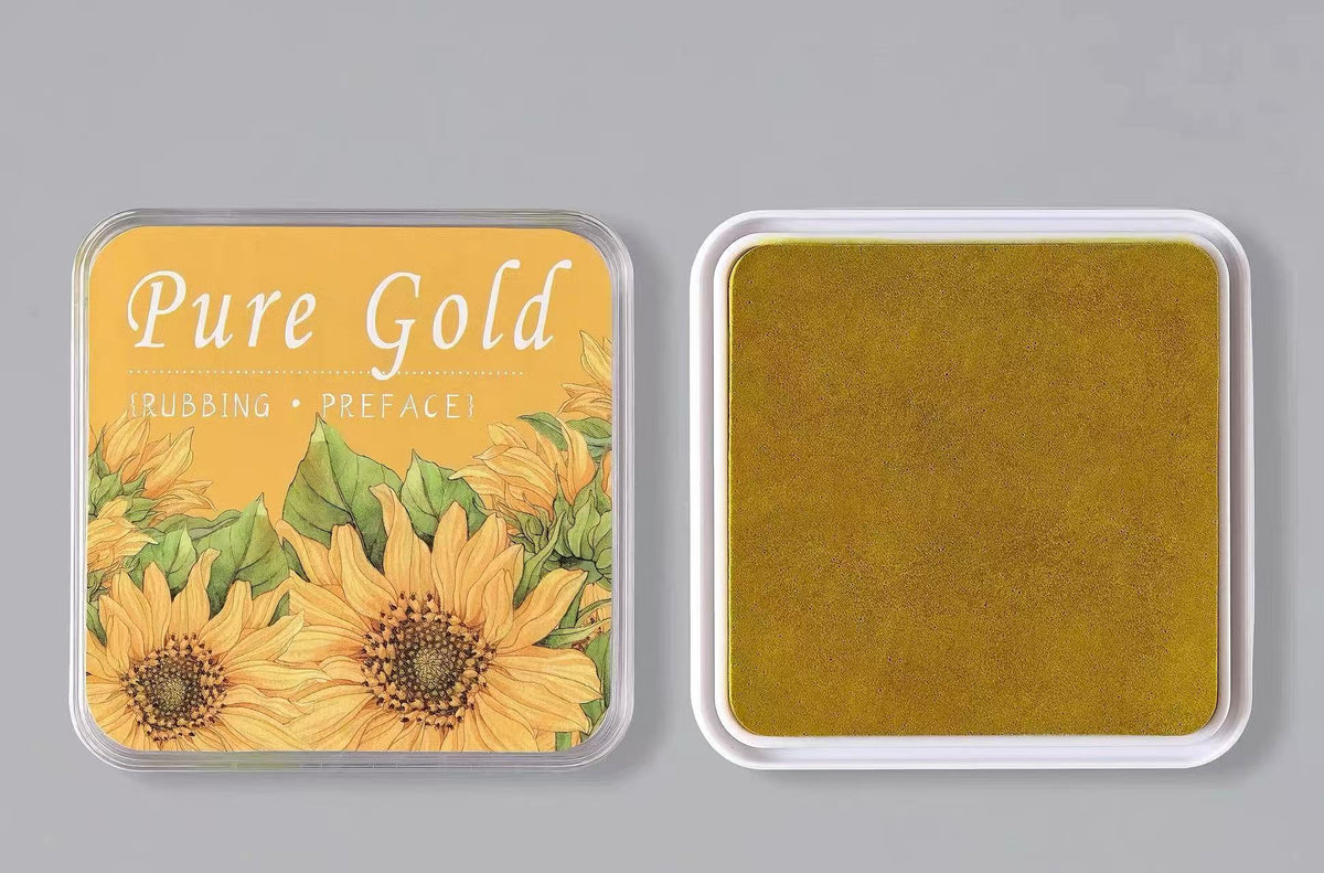 Floral Case Ink Pad