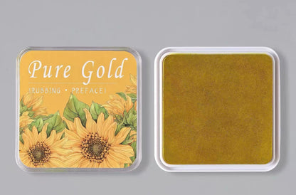 Floral Case Ink Pad