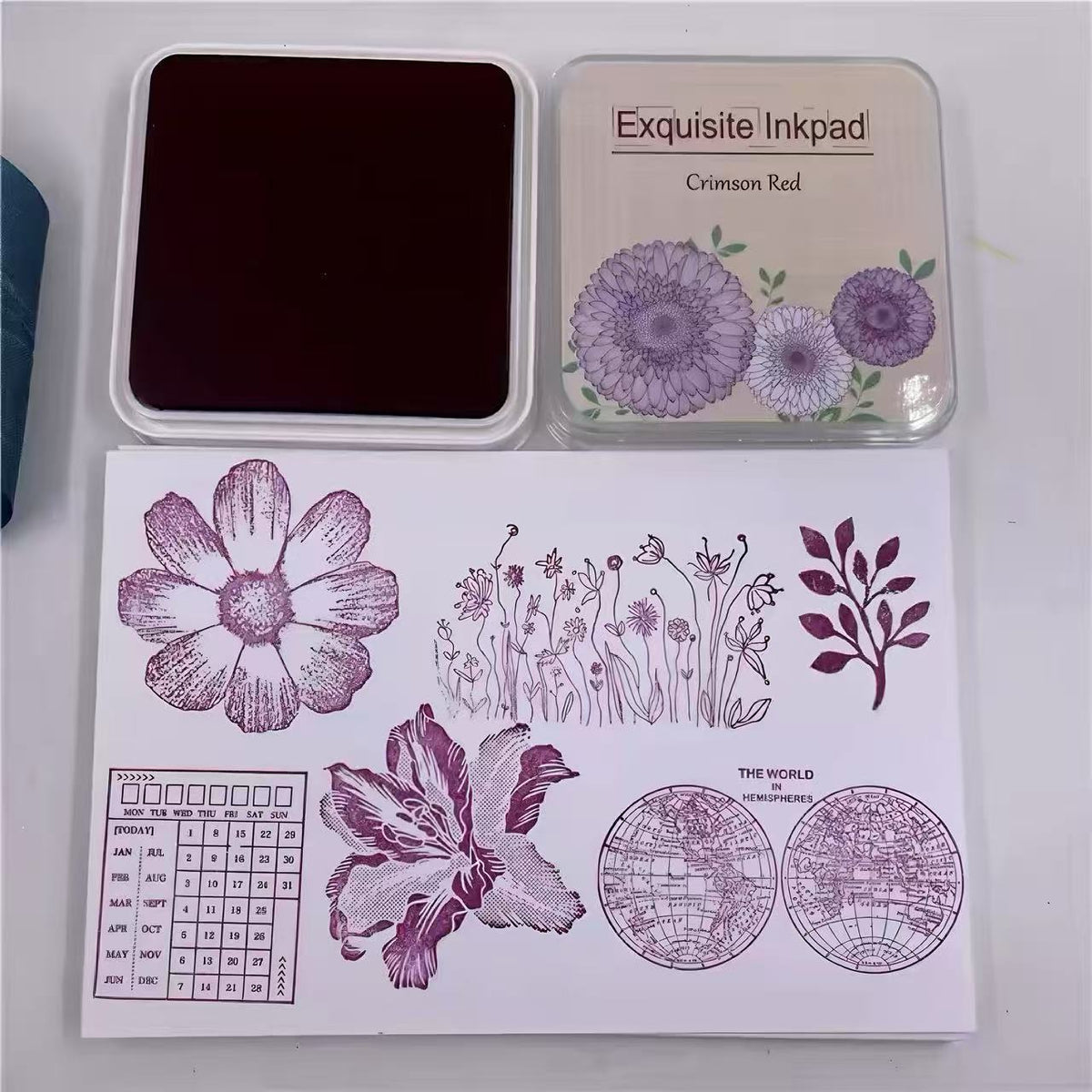 Vintage Botanical Ink Pad