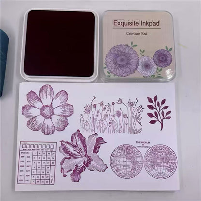Vintage Botanical Ink Pad