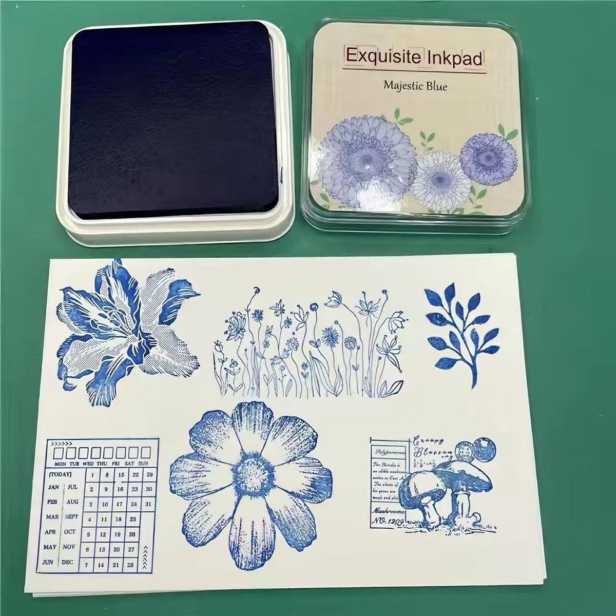 Vintage Botanical Ink Pad
