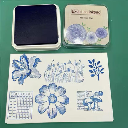 Vintage Botanical Ink Pad