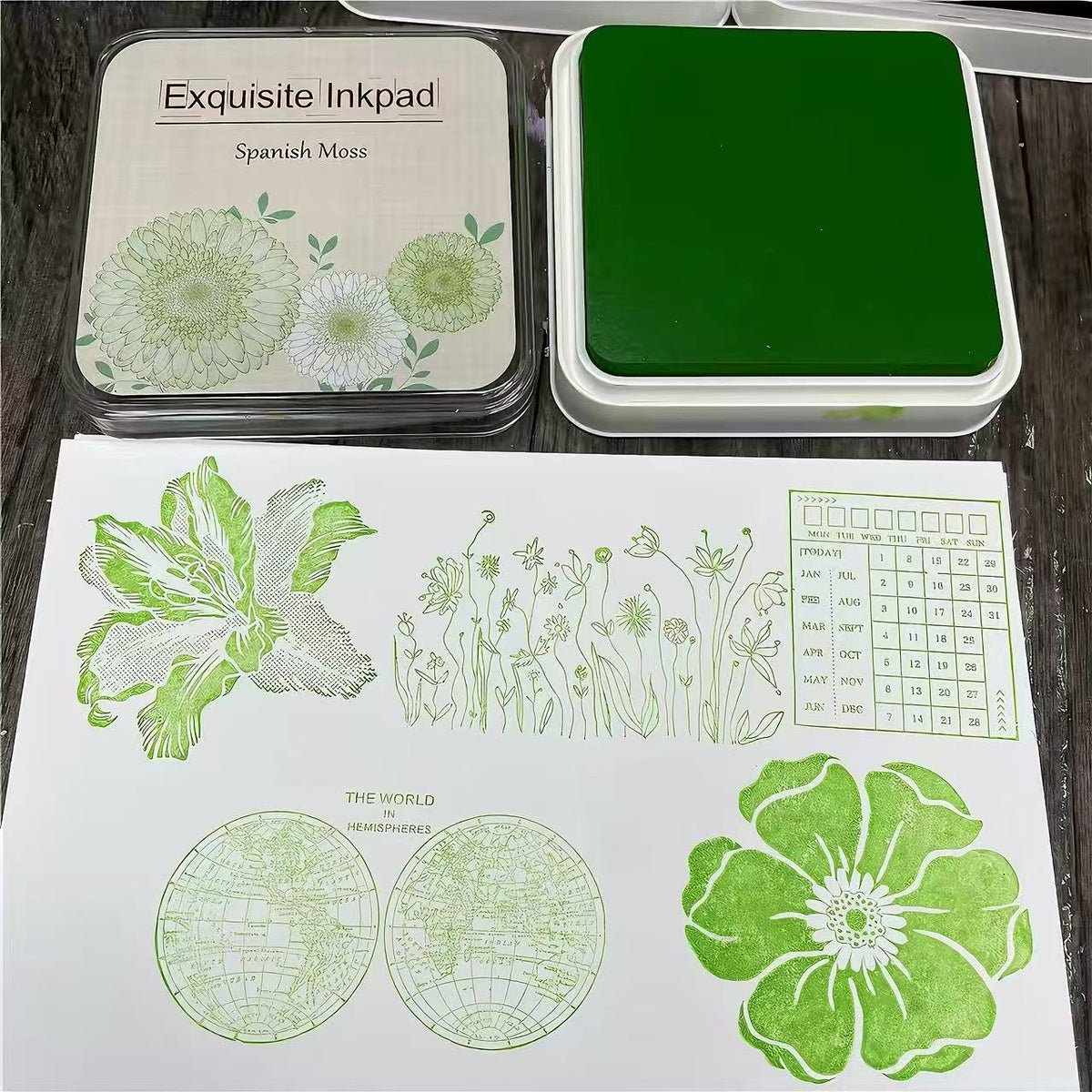 Vintage Botanical Ink Pad