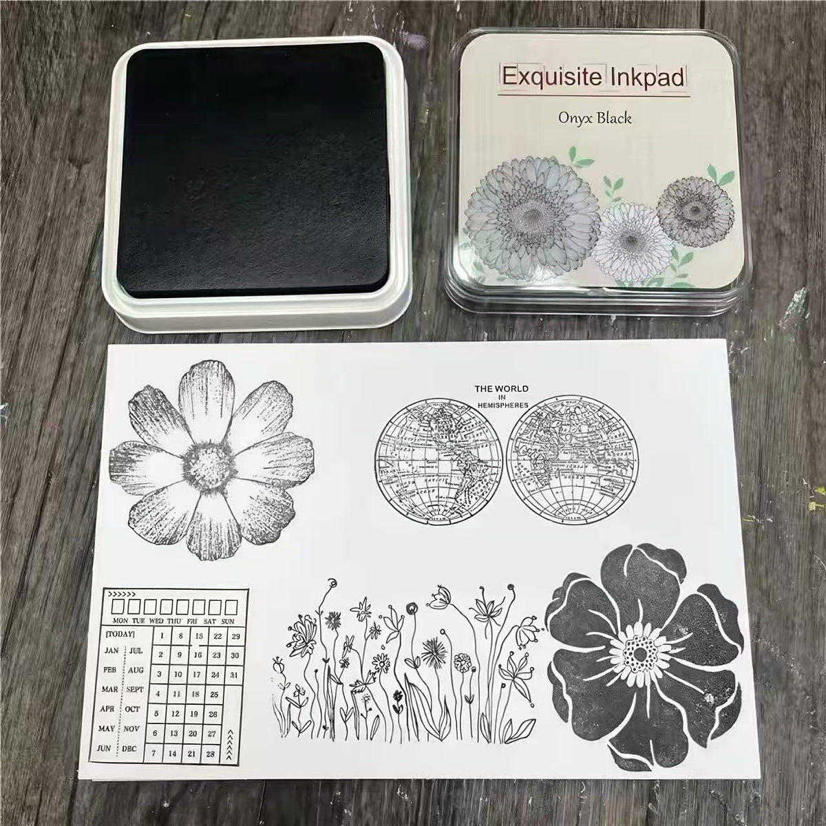 Vintage Botanical Ink Pad