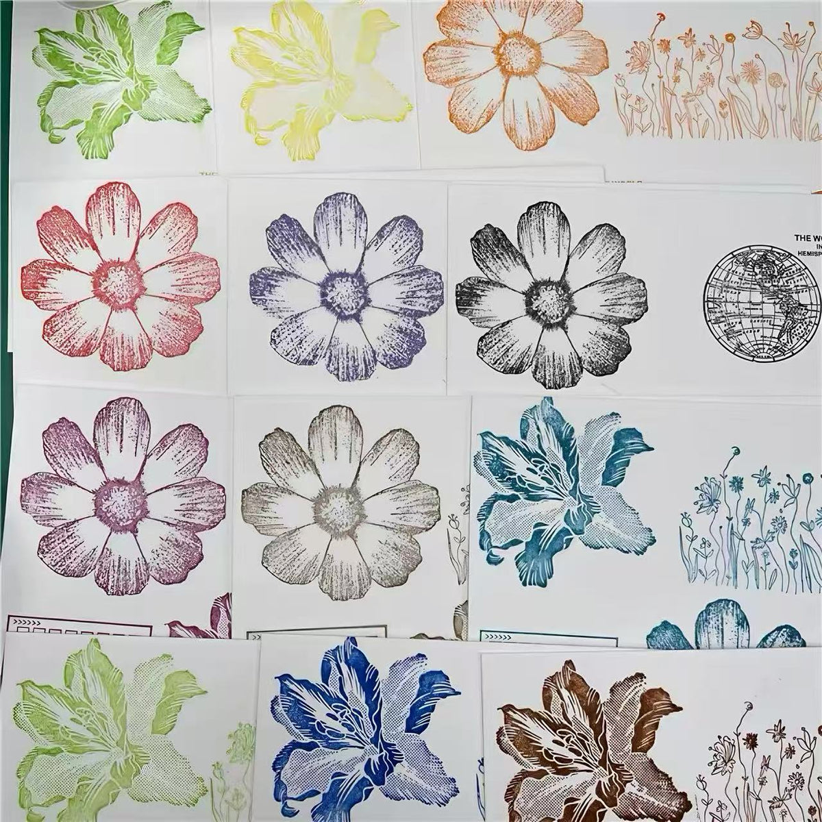 Vintage Botanical Ink Pad